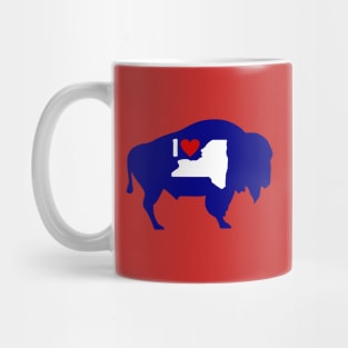 I Love Buffalo NY Mug